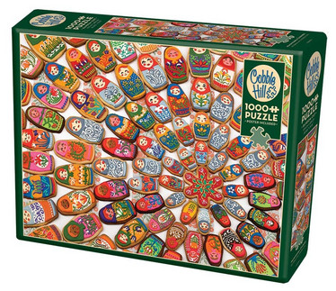 Cobble Hill Matryoshka Cookies palapeli 1000 palaa