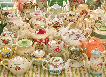 Cobble Hill Teapots Too palapeli 1000 palaa