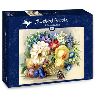 Bluebirds Autumn Bouquet palapeli 1500 palaa