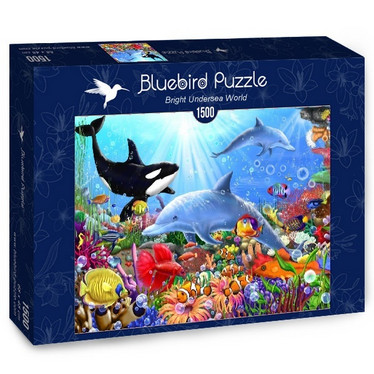 Bluebird Gerald Newton,Bright Undersea World palapeli 1500 palaa