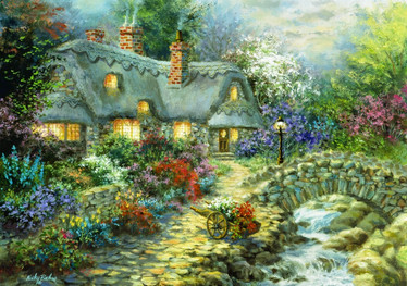 Bluebird Country Cottage palapeli 1000 palaa