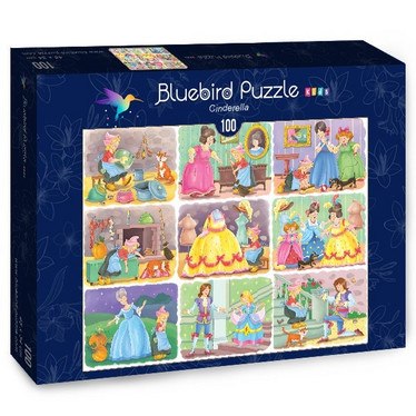 Bluebird Cinderella -palapeli 100 palaa