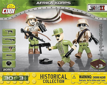 Cobi  Afrika Korps 30osaa ja 3 figuuria