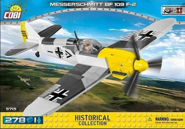 Cobi Messerschmitt BF 109 F-2 278 osaa 1 figuuri