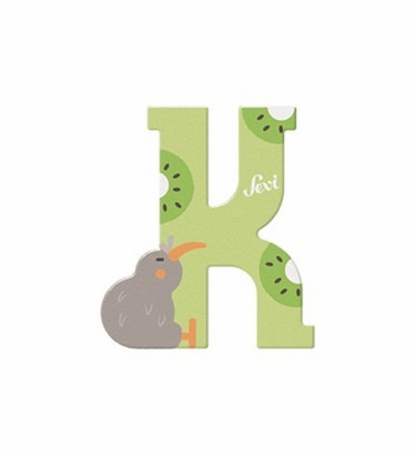 Sevi  Eläinkirjain K Kiwi-lintu 10 cm