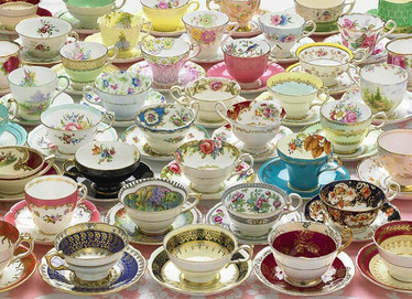 Cobble Hill More Teacups palapeli 1000 palaa