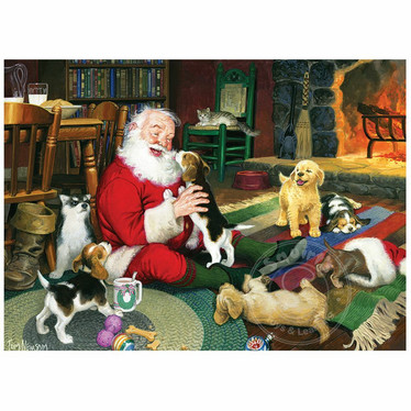 Cobble Hill Santa's Playtime palapeli 1000 palaa
