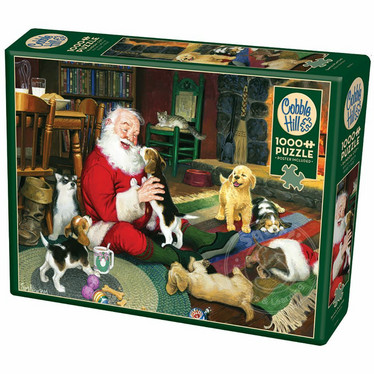 Cobble Hill Santa's Playtime palapeli 1000 palaa