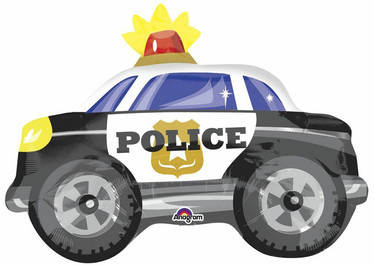 Poliisiauto muotofoliopallo