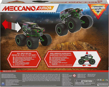 Meccano JR Monster Jam Truck -ajoneuvo
