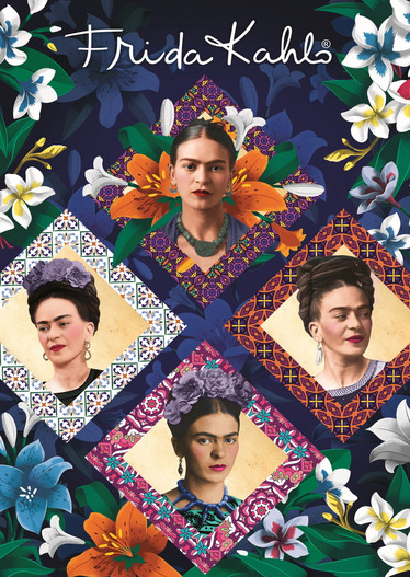 Bluebird Frida Kahlo palapeli 1000 palaa