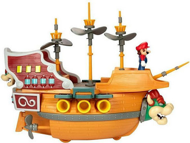 Super Mario Deluxe Bowserin Ilmalaiva äänitehosteilla