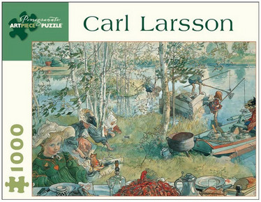 Pomegranate Carl Larsson: the fishing for crayfishes palapeli 1000 palaa