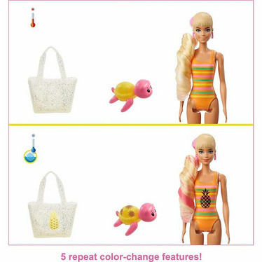 Barbie Color Reveal Nukke+25 yllätystä