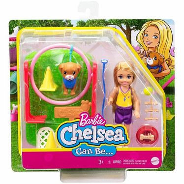 Barbie Chelsea Can Be Playset Dogtrainer