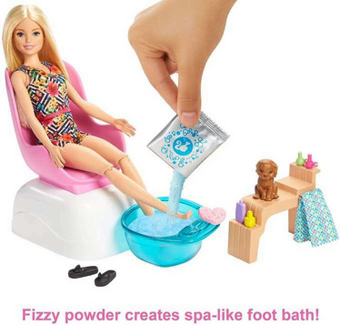 Barbie Mani-Pedi salon leikkisetti