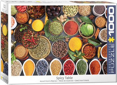 Eurographics Spicy Table palapeli 1000 palaa