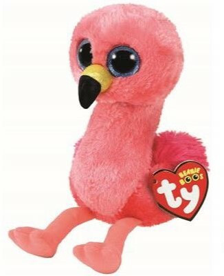 TY Beanie Boos Pehmo Flamingo Gilda 24CM