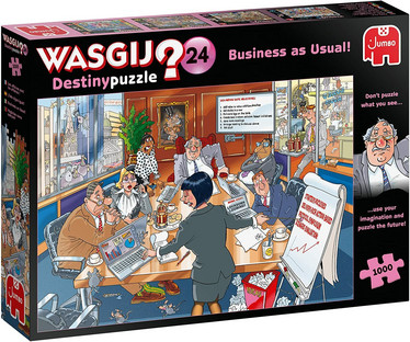Wasgij Destiny 24 Business as Usual palapeli 1000 palaa