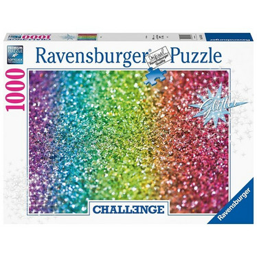 Ravensburger Challenge Glitter palapeli 1000 palaa