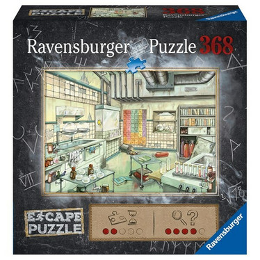 Ravensburger Escape The laboratory Palapelit 368 palaa