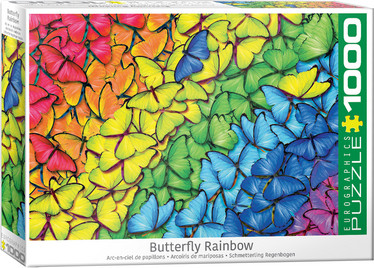 Eurographics Butterfly Rainbow palapeli 1000 palaa