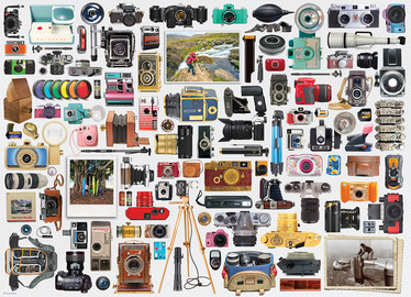 Eurographics World of Cameras palapeli 1000 palaa