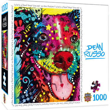 Master Pieces Dean Russo - Who's a good Boy? palapeli 1000 palaa