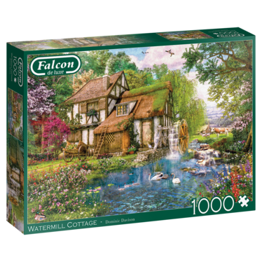 Falcon Dominic Davison Watermill Cottage palapeli 1000 palaa