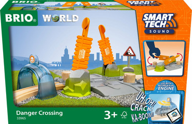 Brio Smart Tech Sound - vaarallinen tasoristeys 33965