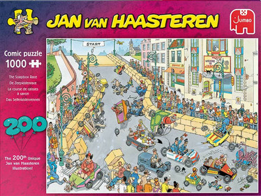 Jan Van Haasteren The Soapbox Race palapeli 1000 palaa