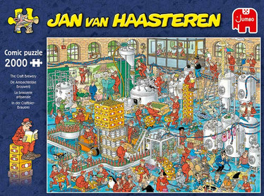 Jan van Haasteren The Craft Brewery palapeli 2000 palaa