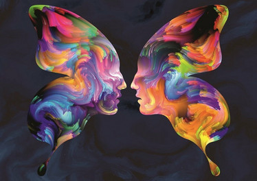 Art Puzzle The Love of the Butterflies palapeli 1000 palaa