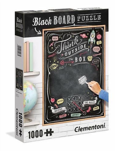 Clementoni Black Board  Think  Outside the Box palapeli 1000 palaa