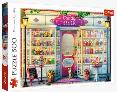 Trefl The Candy Shop palapeli 500 palaa