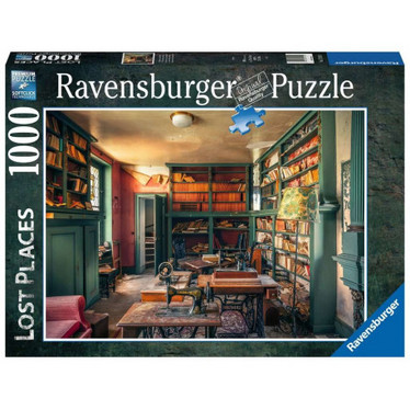 Ravensburger hylätyt paikat kirjasto palapeli 1000 palaa