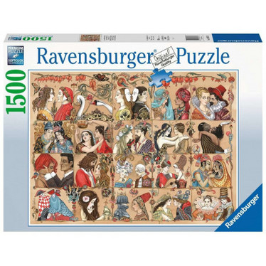 Ravensburger Love through the ages palapeli 1500 palaa