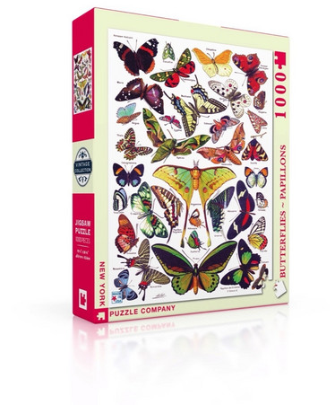 New York Puzzle Company Butterflies palapeli 1000 palaa