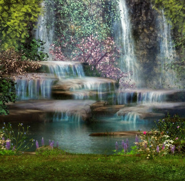Grafika Art Collection Magic Waterfall palapeli 1000 palaa