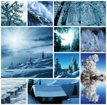 Grafika Art Collection Winter Collage palapeli 1000 palaa