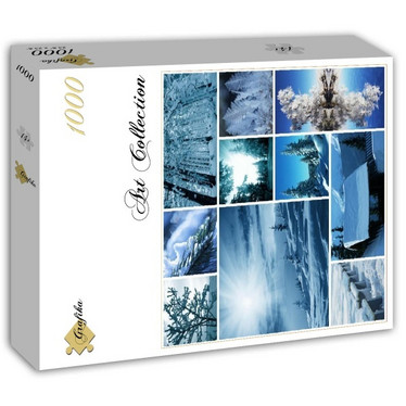 Grafika Art Collection Winter Collage palapeli 1000 palaa