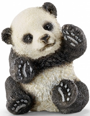 Schleich  Panda, poikanen leikkii 14734