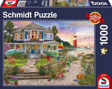 Schmidt David McLean The Beach House palapeli 1000 palaa