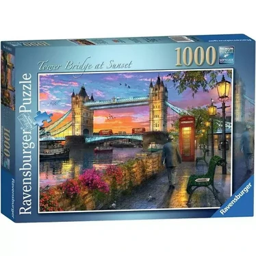 Ravensburger palapeli Tower Bridge Auringonlaskussa 1000 palaa