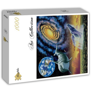 Grafika Cosmic Seas palapeli 1000 palaa