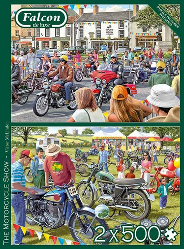 Falcon Victor McLindon The Motorcyckle Show 2x 500 palaa