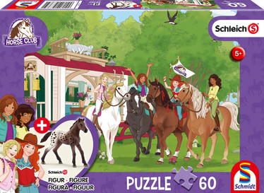 Schmidt Schleich Horse Club palapeli 60 palaa