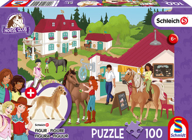Schmidt Schleich  Horse Club palapeli 100 palaa