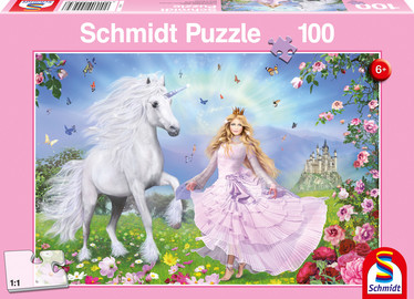 Schmidt Unicorns Princes palapeli 100 palaa