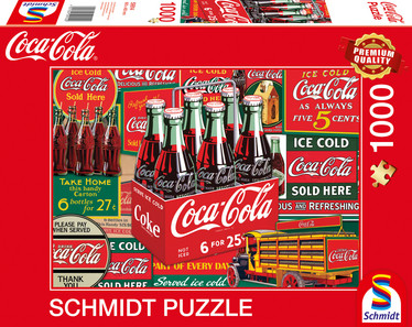 Schmidt Coca Cola Vintage palapeli 1000 palaa